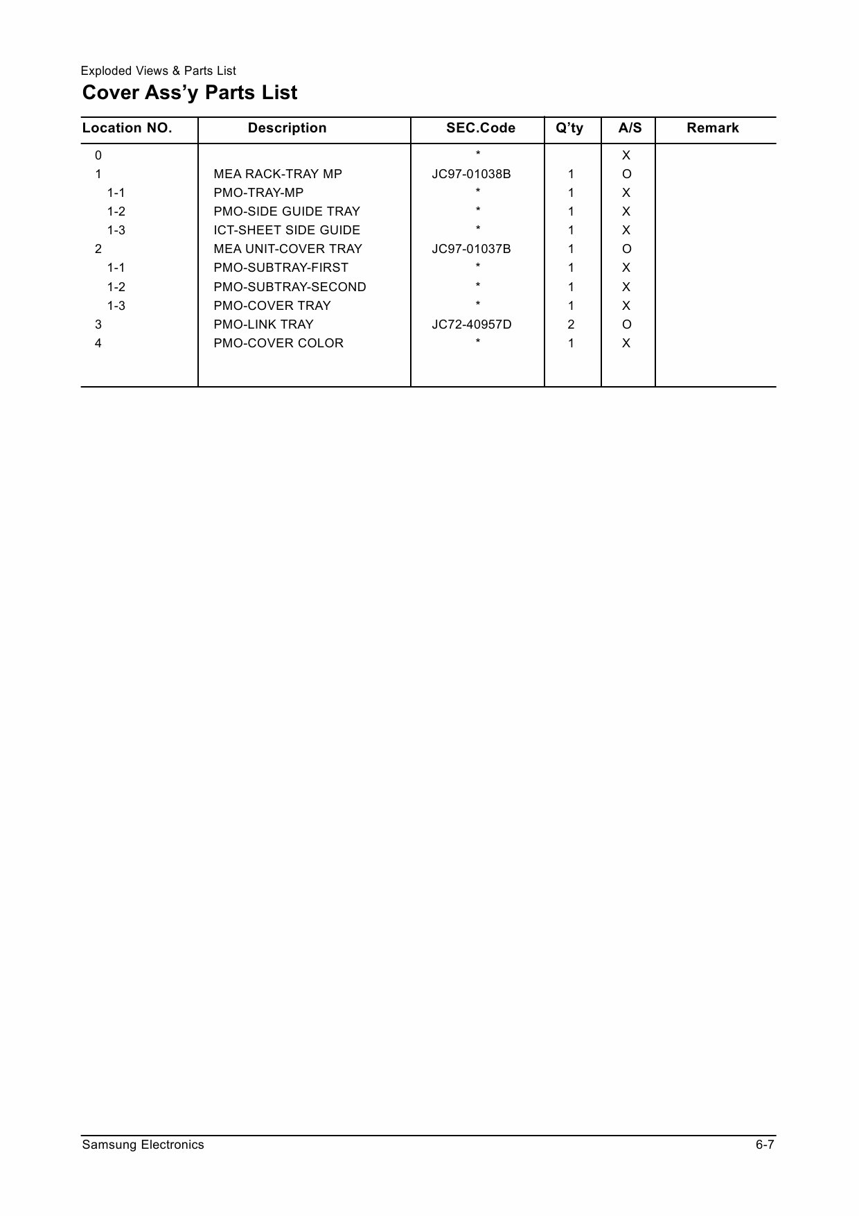 Samsung Laser-Printer ML-7300N Parts Manual-3